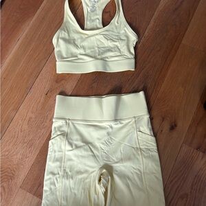 ALL ACCESS Vibrant Yellow Activewear Set